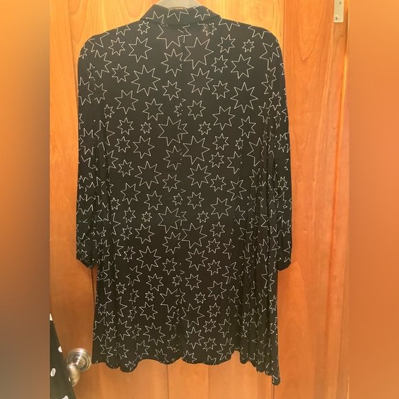 Black zara tunic/blouse, size medium - Picture 2 of 3